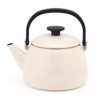 Чайник Fuji Enamel Wide Mouth Vanilla IH совместимый 2.5L CLF-2.5K.VA