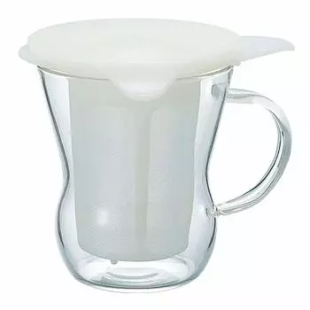 Чайник HARIO One Cup 200 мл Белый Сделано в Японии Подарок OTM-1NW белый
