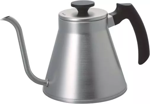 Чайник Hario V60 Drip Kettle Fit Gas Compatible Practical 800ml Silver Made in Japan Present Gift Present Fire/IH VKF-120-HSV
