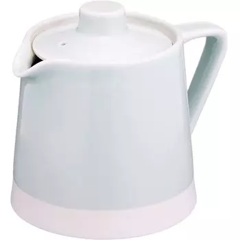 Чайник Hasamiyaki из нержавеющей стали, набор с ситечком для чая, 500 мл, синий, простой, селадоновый, стильный, сделанный в Японии, фарфоровый чайник 19583 Essence