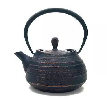 Чайник Ichikudo Nanbu Ironware Hakeme Copper Black 0,4л