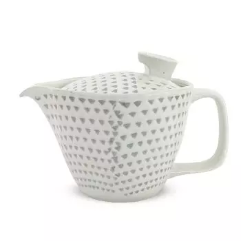 Чайник Isaozan Kiln с ситечком для чая 240 мл на 1-2 персоны, посуда Hasami, сделано в Японии, планировщик Powder, зеленый, J-kitchens ~