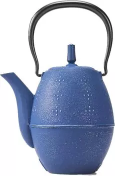 Чайник Iwachu для заваривания риса с внутренней эмалью Nambu Ironware 12187 Серебро/EBU 0,6 л
