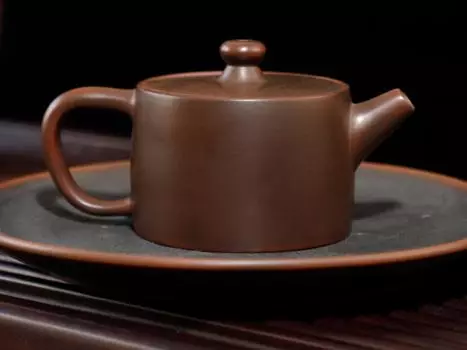 Чайник из керамики Циньчжоу Нисин, чайник Цзинлань, ручной работы, фиолетовый песок, фиолетовая керамическая грязь Цзяньшуй, чайный сервиз из керамики Син для домашнего использования 201mL (inclusive) -300mL (inclusive)