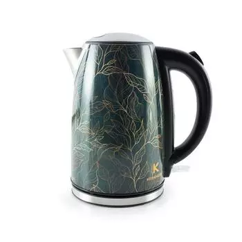 Чайник из нержавеющей стали емкостью 1,7 л с моющимся фильтром от накипи Tropic Kitchencook