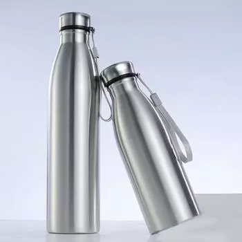 Чайник из нержавеющей стали с герметичной спиральной крышкой, пищевой класс, не содержит бисфенола-А, устойчив к коррозии, можно мыть в посудомоечной машине, безопасный контейнер для напитков, спортивная бутылка 650ml