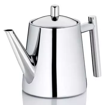Чайник из нержавеющей стали со съемным заварочным устройством, чайник на плите на 27 унций для фруктового травяного и настоянного чая 800ML
