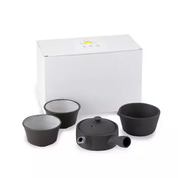 Чайник Kamoshika Doguten, набор чашек, Time Teapot Direct, 150 мл, набор чайной посуды, чайный сервиз, презентационный стиль, японский, современная японская посуда для