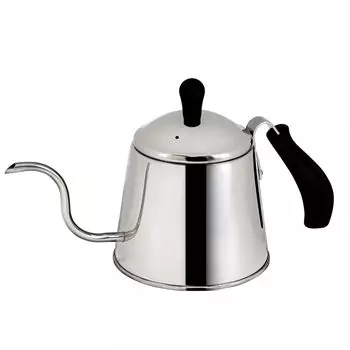 Чайник капельный Bestco из нержавеющей стали 1,1 л IH совместимый с газовым огнем NQ-0201 Edel