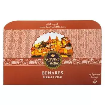 Чайник Karma Kettle Benares Indian Masala - 25 пакетиков-пирамидок
