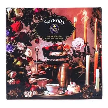 Чайник Karma Serenity-Подарочная коробка с белым чаем - 4 X 3 вида белого чая в пирамидках, 145 грамм