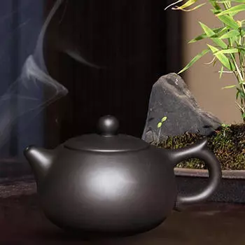 Чайник, коллекция чайников, чайная посуда, подарки, классический для домашнего офиса, изысканное украшение для чайника чёрный
