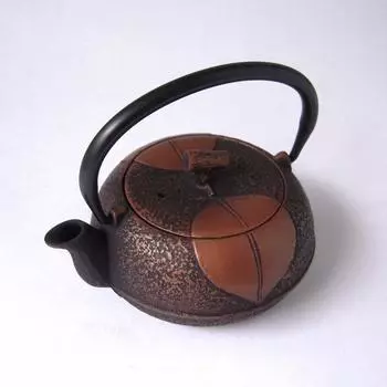 Чайник Nambu Tekki Yuzu -Yuzu- 0.3л Col. Медно-черный