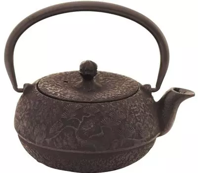 Чайник Nanbu Iron Craft, маленький, в форме сосны, Hiramatsu, 0,3 л, OH-413