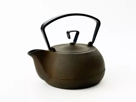 Чайник Nanbu Iron Kettle TETSUBIN KETTLE Чайник Ichido Iron Kettle совместим с плитой IH Cooker 200V Brown [литой 0,7 л] (Ржавчина Отделка)