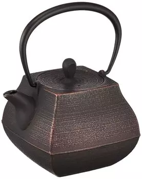 Чайник Nanbu Tekki Ichichudo Sekitei Медный черный чайник: 0.7л Ш15.5xГ12.5xВ17.5(см)
