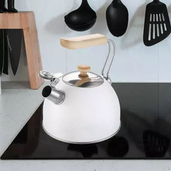 Чайник с громким свистом для плиты Посуда для приготовления чая 2,5 л воды Чайники для B