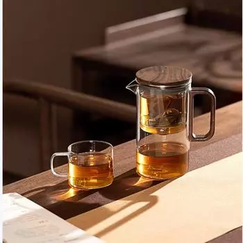 Чайник с магнитной всасыванием и ротационной фильтрацией 500 мл