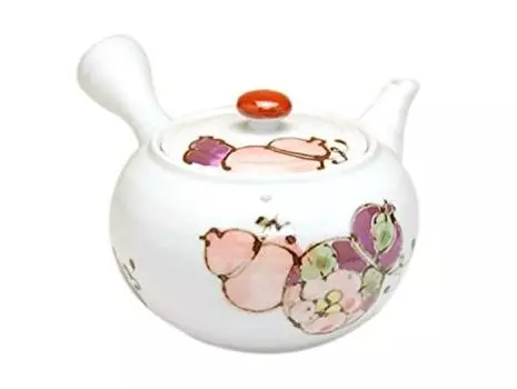 Чайник с симпатичным чакоши, сделанным в Японии, стильная тыква Ханароку, нержавеющая сталь, в комплекте с ситечком для чая