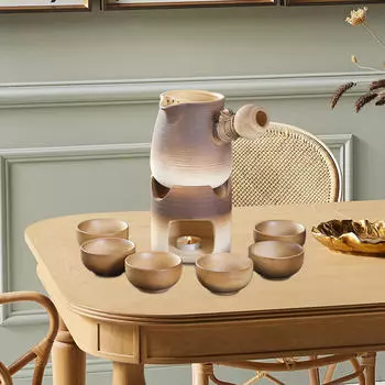 Чайник с угольной печью, заварник для чая, глиняный чайник для любителей походов, подарок S Brown