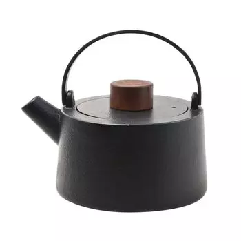 Чайник Skater Iron IH Gas Fire Black ITP2, совместимый, совместимый, чайник, 1000 мл, чёрный