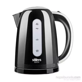 Чайник Stilevs Kays Is-1797 -черный и серый