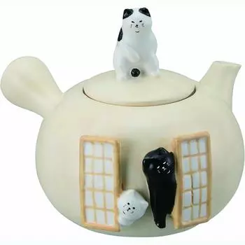 Чайник Sun Art Chubby Cat SAN3152 3 кошки 450 мл