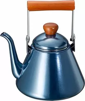 Чайник Takagi Metal Coffee Pot Drip Kettle IH Compatible Enamel 1.7L Onyx Blue ONB-1.7DKT