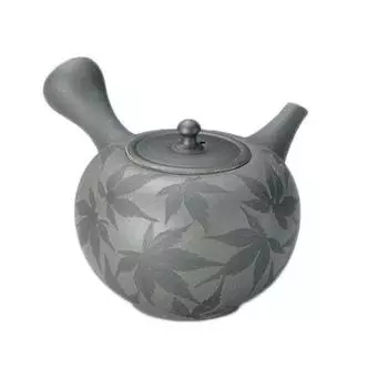 Чайник Tokoname Aomine 15, черный, круглый, кленовый, 270 мл 3-561 Нет. (дерево АМ-Т282