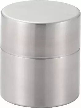 Чайник Yoshikawa из нержавеющей стали, контейнер для чайных листьев, маленький, сделано в Японии, зеленый YJ3103