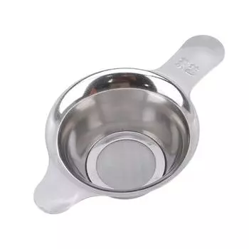 Чайники с фильтром для заварки, кружки с фильтром 1 шт. для мини-двойных ручек, многоразовые из нержавеющей стали S