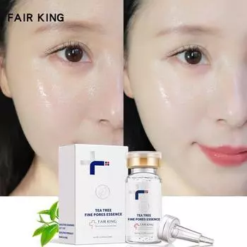 Чайное дерево сужает поры, жидкая гиалуроновая кислота, увлажняющая сыворотка для лица, отбеливающее растение, уход за кожей, против старения, против морщин, эссенция
