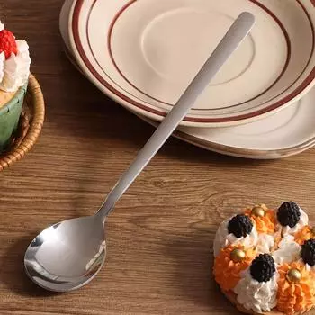 Чайные ложки из нержавеющей стали Мини-ложки Зеркально полированный металл Кофейная ложка Чайная ложка Кухонная посуда