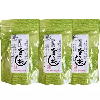 Чайные пакетики Miyazaki Sabo Organic Kamairicha Organic JAS Certified 5 г x 18 Зеленый чай без пестицидов, набор из 3 шт.