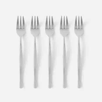 Чайные вилки Nicot Satin, 5 шт., популярная корейская посуда