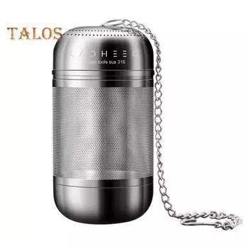 Чайный фильтр с плотными отверстиями для рассыпного чая, экологически чистый, прочный, с очень мелкой сеткой, заварочный чайник, кухонные аксессуары S