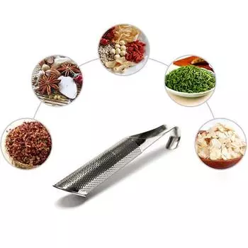 Чайный фильтр в форме трубы, диффузор с вкладышами, ситечко для чая, стальной заварочный чайник, аксессуары для чайника, кухонная утварь, кухонные аксессуары серебряный