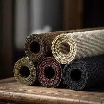 Чайный коврик Zen Linen, льняная ткань, японский чайный флаг, чайный сервиз, подушка, водонепроницаемая теплоизоляция, китайский настольный флаг 30x60cm коричневый