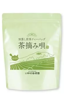 Чайный магазин Kakegawa Nakamura Koryokuen Tea Meal Tea Пропаренный чай Sencha в пакетиках Чайный сбор 5 г x 80 или более штук, включая листья Ichibancha из Сидзуоки