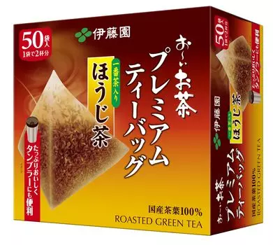 Чайный пакетик Itoen Oi Ocha Premium Hojicha с ичибанчей х 50 пакетиков 1,8г