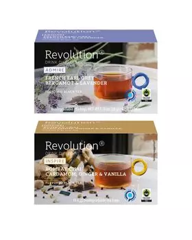 Чайный пакетик nakato Revolution Black Tea, набор из 2 шт. Серый 2 г x 16 Чай с имбирем 2 г x 16 Чай Ассорти из черного чая [Earl (Бергамот и лаванда) сумки] [Черные