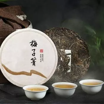 Чайный пирог Пуэр со сливовой репой и древним деревом, весенний чай с выдержанной головой старого дерева, 357г 1 cake