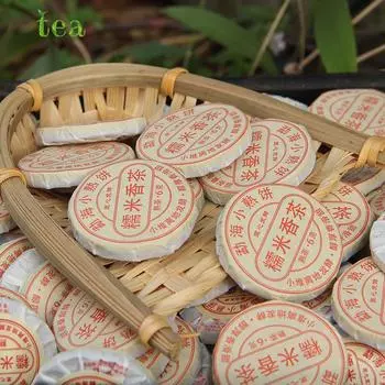 Чайный пирог Xiaobing Era Nuo Xiang Xiao Tuo, Юньнань, сильный аромат, чай Nuo Mi Xiang, зрелый чай, черный чай, выдержанный чайный пирог Пуэр