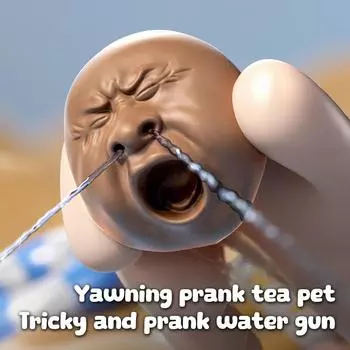Чайный питомец Чайный питомец Распылитель воды Маленькая голова Чай Легко наполнять водой Игрушки-брызгалки Пластиковый Уродливый чайник Игрушка-разбрызгиватель воды Мальчики Девочки