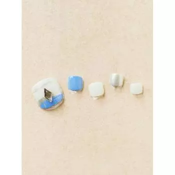 Чайный пресс Daiso Pedi Tip 14 шт. в упаковке, большие детали Blue guitar (wide)