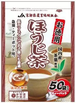 Чайный сельскохозяйственный кооператив Kyoto Tea, экономичный домашний чай Hojicha, упаковка 3 г x 50 шт. x 5 шт.