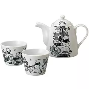 Чайный сервиз Disney Flower Poo Monotone Pair D-WP01 AM-MB24733 белый