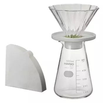 Чайный сервиз HARIO Tea Dropper Bouquet на 1–4 чашки, белый CDB-3012-W белый