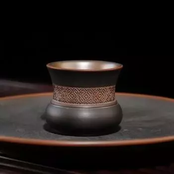 Чайный сервиз из керамики Циньчжоу Нисин, чашка для чая из медного барабана, главная чашка, женская и мужская гостевая чашка, одна личная чашка для чая About 50ml