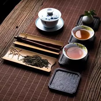 Чайный сервиз Kung Fu, аксессуары, бамбуковая подложка для чая, чайное полотенце, награда, чайная коробка Tea Lotus, аксессуары для хранения чайного сервиза